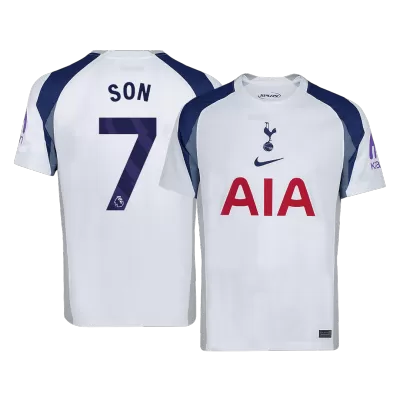 Men's Tottenham Hotspur SON #7 Home Soccer Jersey 2025/26 - acejersey