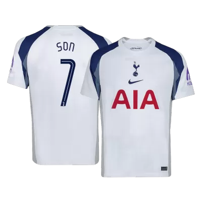 Men's Tottenham Hotspur SON #7 Home Soccer Jersey 2025/26 - UCL - acejersey