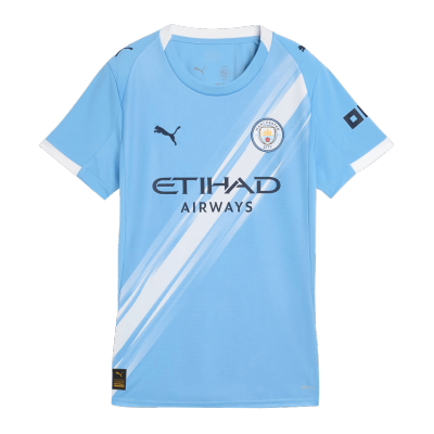 Women's Manchester City Home Soccer Jersey 2025/26 - acejersey