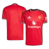 Men's Manchester United Home Soccer Jersey 2025/26 - acejersey