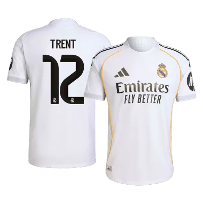Real Madrid TRENT #12 Home Soccer Jersey 2025/26 - Player Version - acejersey