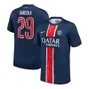 Men's PSG BARCOLA #29 Home Soccer Jersey 2024/25 - UCL - acejersey