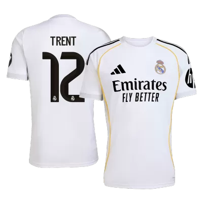 Men's Real Madrid TRENT #12 Home Soccer Jersey 2025/26 - acejersey