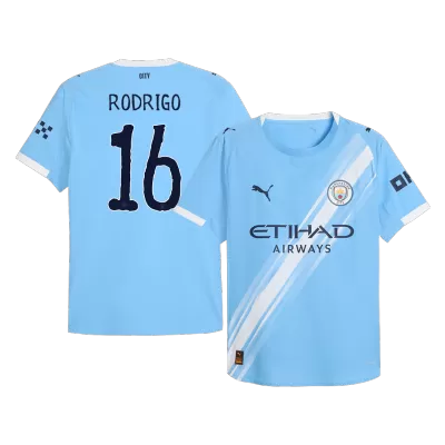 Manchester City RODRIGO #16 Home Soccer Jersey Club World Cup 2025/26 - Player Version - acejersey