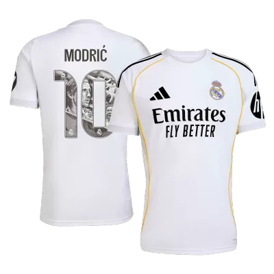 Men's Real Madrid MODRIĆ Special #10 Home Special Soccer Jersey 2025/26 - acejersey