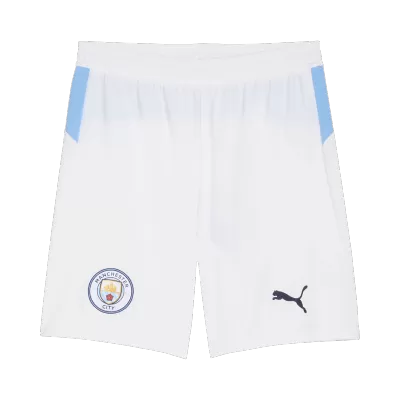 Manchester City Home Soccer Shorts 2025/26 - acejersey
