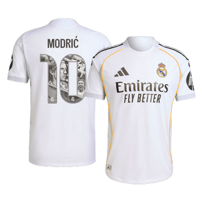 Real Madrid x KidSuper MODRIĆ Special #10 Home Soccer Jersey Club World Cup 2025/26 - Player Version - acejersey
