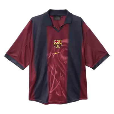 Men's Barcelona x Cactus Jack Remake Soccer Jersey 2000/01 - acejersey