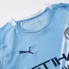 Manchester City Home Long Sleeve Soccer Jersey 2025/26 Blue - acejersey