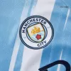 Manchester City Home Long Sleeve Soccer Jersey 2025/26 Blue - acejersey