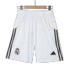Real Madrid Home Soccer Shorts 2025/26 - acejersey