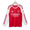 Arsenal Home Long Sleeve Soccer Jersey 2025/26 Red - acejersey