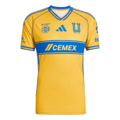 Men's Tigres UANL Home Soccer Jersey 2025/26 - acejersey