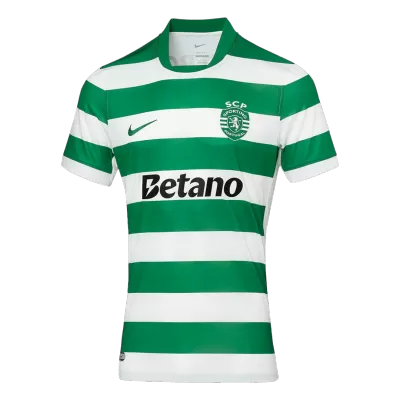Men's Sporting CP Home Soccer Jersey 2025/26 - acejersey