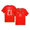 Men's Portugal DIOGO J. #21 Home Soccer Jersey 2025 - acejersey