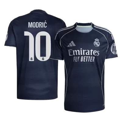 Men's Real Madrid MODRIĆ #10 Away Soccer Jersey 2025/26 - acejersey