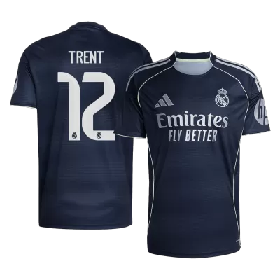 Men's Real Madrid TRENT #12 Away Soccer Jersey 2025/26 - acejersey
