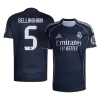 Men's Real Madrid BELLINGHAM #5 Away Soccer Jersey 2025/26 - acejersey