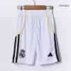 Kid's Real Madrid Home Jersey Kit(Jersey+Shorts) 2025/26 - acejersey