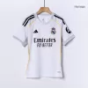 Kid's Real Madrid Home Jersey Kit(Jersey+Shorts) 2025/26 - acejersey