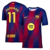 Men's Barcelona RAPHINHA #11 Home Soccer Jersey 2025/26 - acejersey