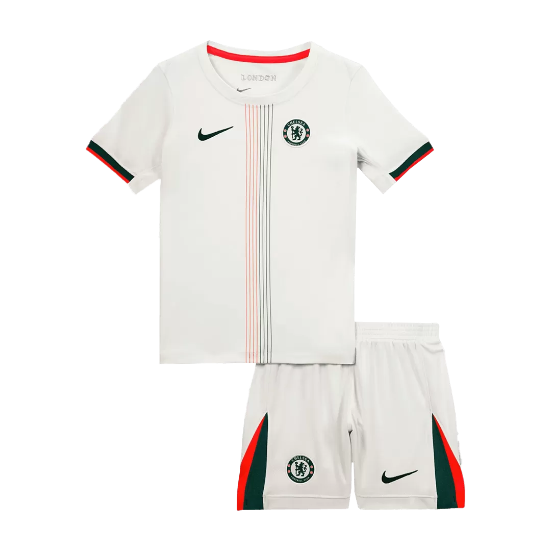 Kid's Chelsea Away Jersey Kit(Jersey+Shorts) 2025/26 - acejersey