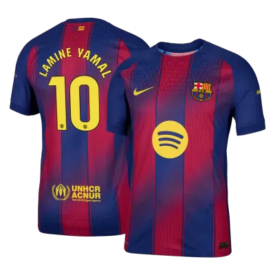 Barcelona LAMINE YAMAL #10 Home Soccer Jersey 2025/26 - Player Version - acejersey