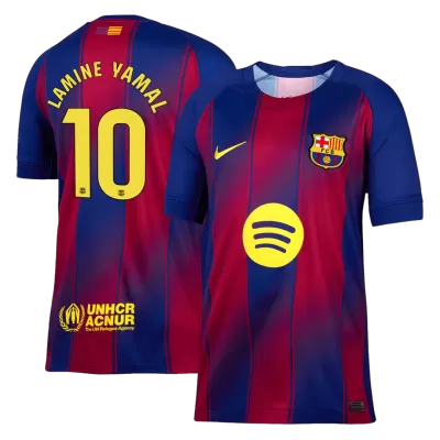 Men's Barcelona LAMINE YAMAL #10 Home Soccer Jersey 2025/26 - acejersey