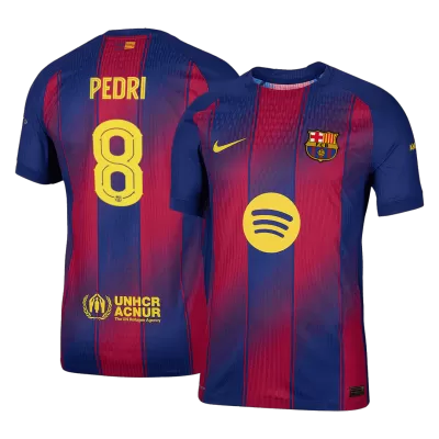 Barcelona PEDRI #8 Home Soccer Jersey 2025/26 UCL - Player Version - acejersey