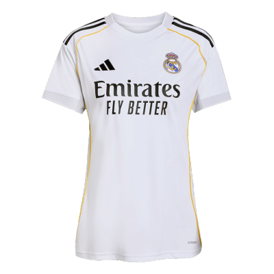 Women's Real Madrid Home Soccer Jersey 2025/26 - acejersey