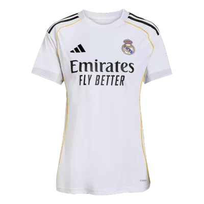 Women's Real Madrid Home Soccer Jersey 2025/26 - acejersey