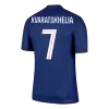 PSG KVARATSKHELIA #7 Home Soccer Jersey 2025/26 - Player Version - acejersey