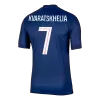 Men's PSG KVARATSKHELIA #7 Home Soccer Jersey 2025/26 - acejersey