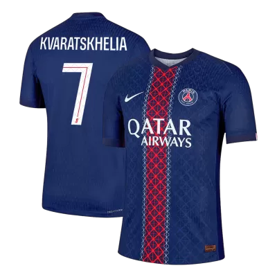 PSG KVARATSKHELIA #7 Home Soccer Jersey 2025/26 - Player Version - acejersey