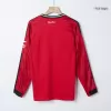 Men's Manchester United Home Long Sleeve Soccer Jersey 2025/26 - acejersey