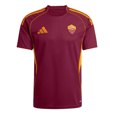 Men's Roma Home Soccer Jersey 2025/26 - acejersey