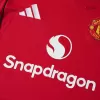 Men's Manchester United Home Long Sleeve Soccer Jersey 2025/26 - acejersey