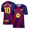 Men's Barcelona LAMINE YAMAL #10 Home Soccer Jersey 2025/26 - UCL - acejersey