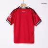 Kid's Manchester United Home Jersey Kit(Jersey+Shorts) 2025/26 - acejersey