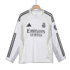 Men's Real Madrid Home Long Sleeve Soccer Jersey 2025/26 - acejersey