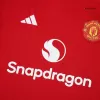 Kid's Manchester United Home Jersey Kit(Jersey+Shorts) 2025/26 - acejersey