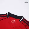 Kid's Manchester United Home Jersey Kit(Jersey+Shorts) 2025/26 - acejersey