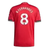 Manchester United B.FERNANDES #8 Home Soccer Jersey 2025/26 - Player Version - acejersey
