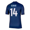 Men's PSG D.DOUÉ #14 Home Soccer Jersey 2025/26 - acejersey
