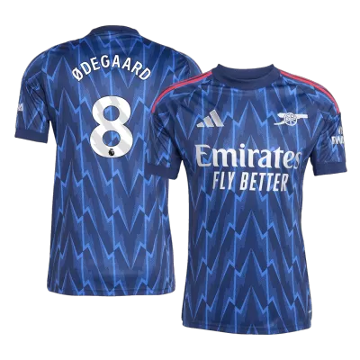 Men's Arsenal ØDEGAARD #8 Away Soccer Jersey 2025/26 - acejersey