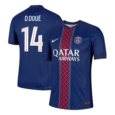 PSG D.DOUÉ #14 Home Soccer Jersey 2025/26 - Player Version - acejersey