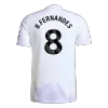Manchester United B.FERNANDES #8 Away Soccer Jersey 2025/26 - Player Version - acejersey
