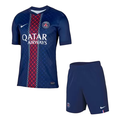Men's PSG Home Jersey (Jersey+Shorts) Kit 2025/26 - acejersey