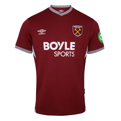 Men's West Ham United Home Soccer Jersey 2025/26 - acejersey