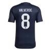 Real Madrid VALVERDE #8 Away Soccer Jersey 2025/26 - Player Version - acejersey